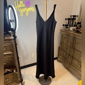 Zara Black Sleeveless Backless Cocktail Dress